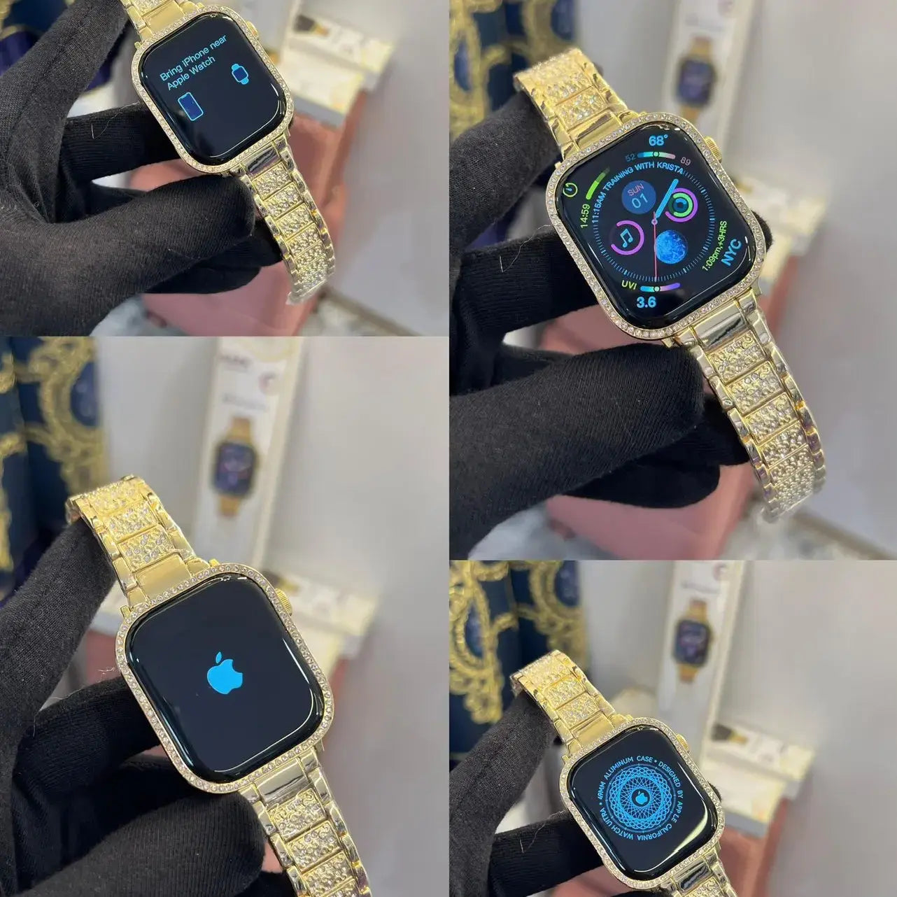 Hk16 Series 9 Plus Watch With Amoled Display, Most Premium Watch With Premium Dual Straps
