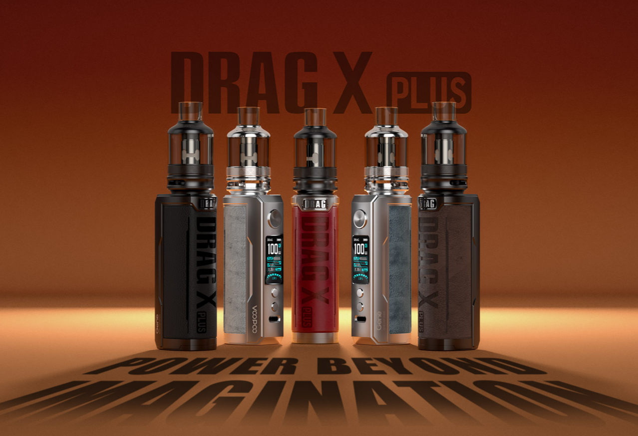 Voopoo DRAG X PLUS 100W Pod Mod Kit India | Vapevilla (Without Box)