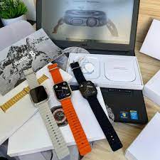 Premium MT8 Ultra Series8, HD Always on Display, Screws & Backlock, Alpine Strap Smartwatch  (Black Strap, 49