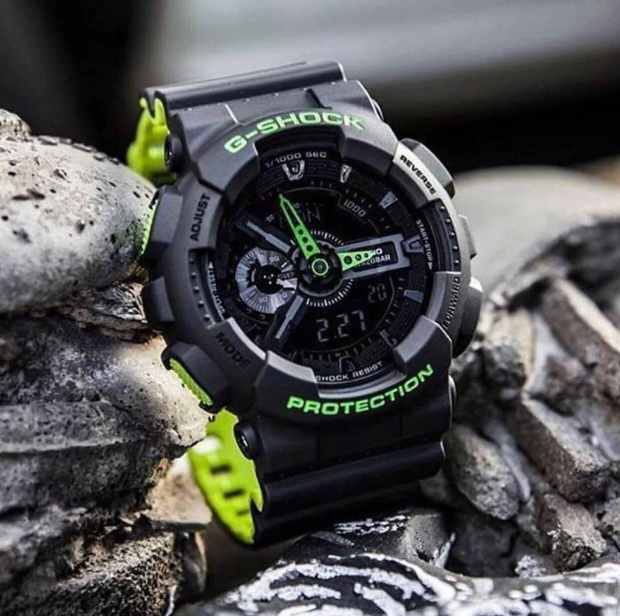 G shock Green & Black