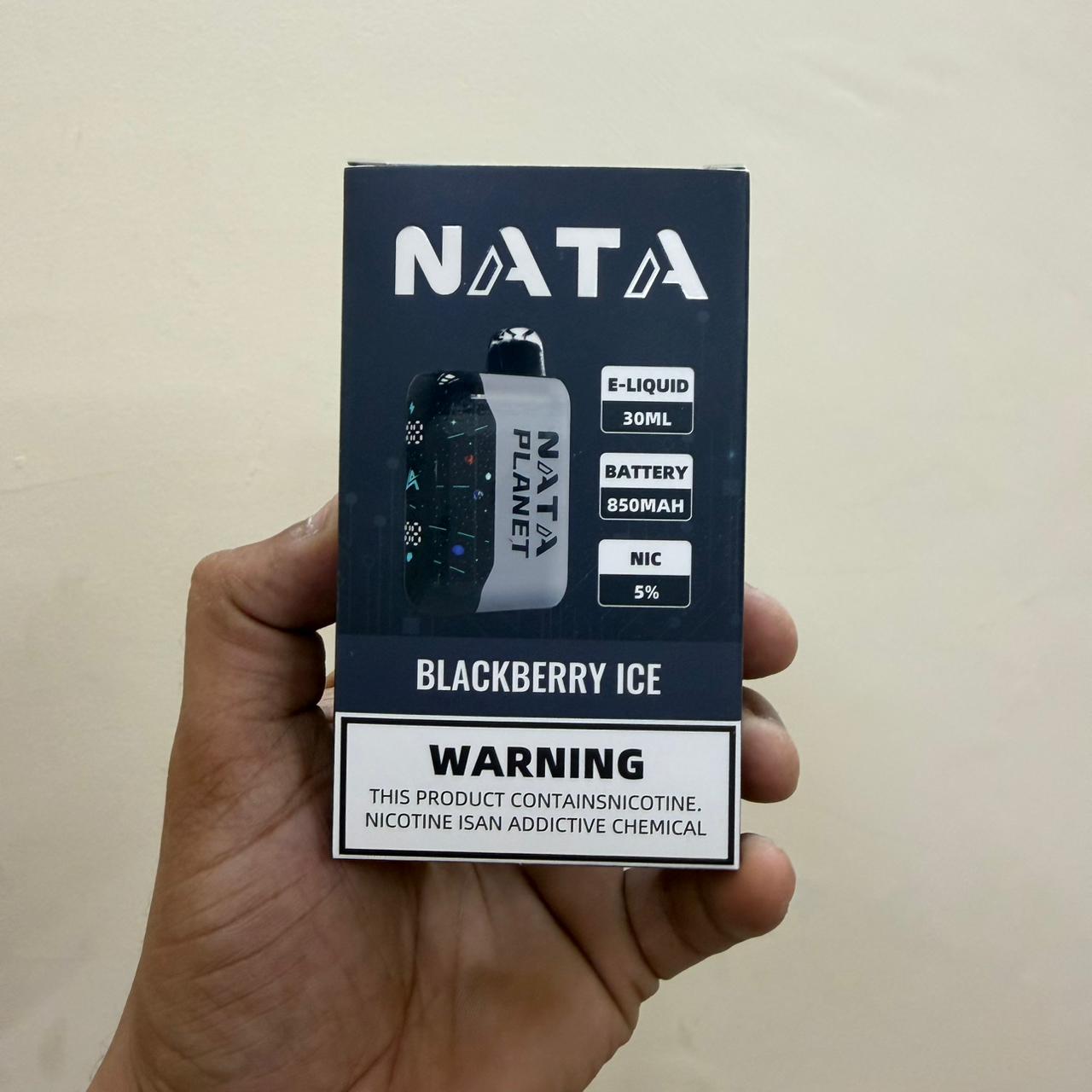 Nata Planet Rechargeable Vape Device with 5% Nic - 30,000 Puffs
