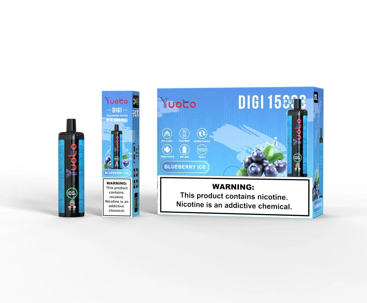 Yuoto Digi 15000 Puffs Disposable At Best Price