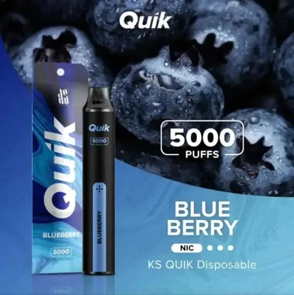 Quik Easy Refillable Vape with Type C Charging - 5000 Puffs-(Without Box)