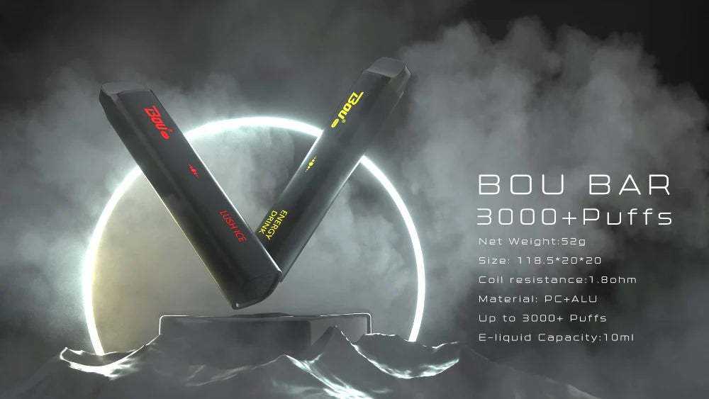 Bou Pod Bar 50mg Nic - 3000 Puffs