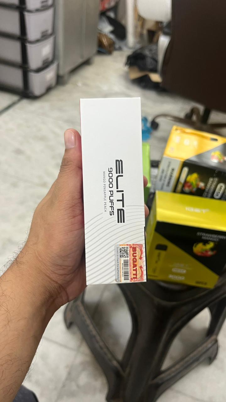 Bugatti Elite Premium Vape - 9000 Puffs