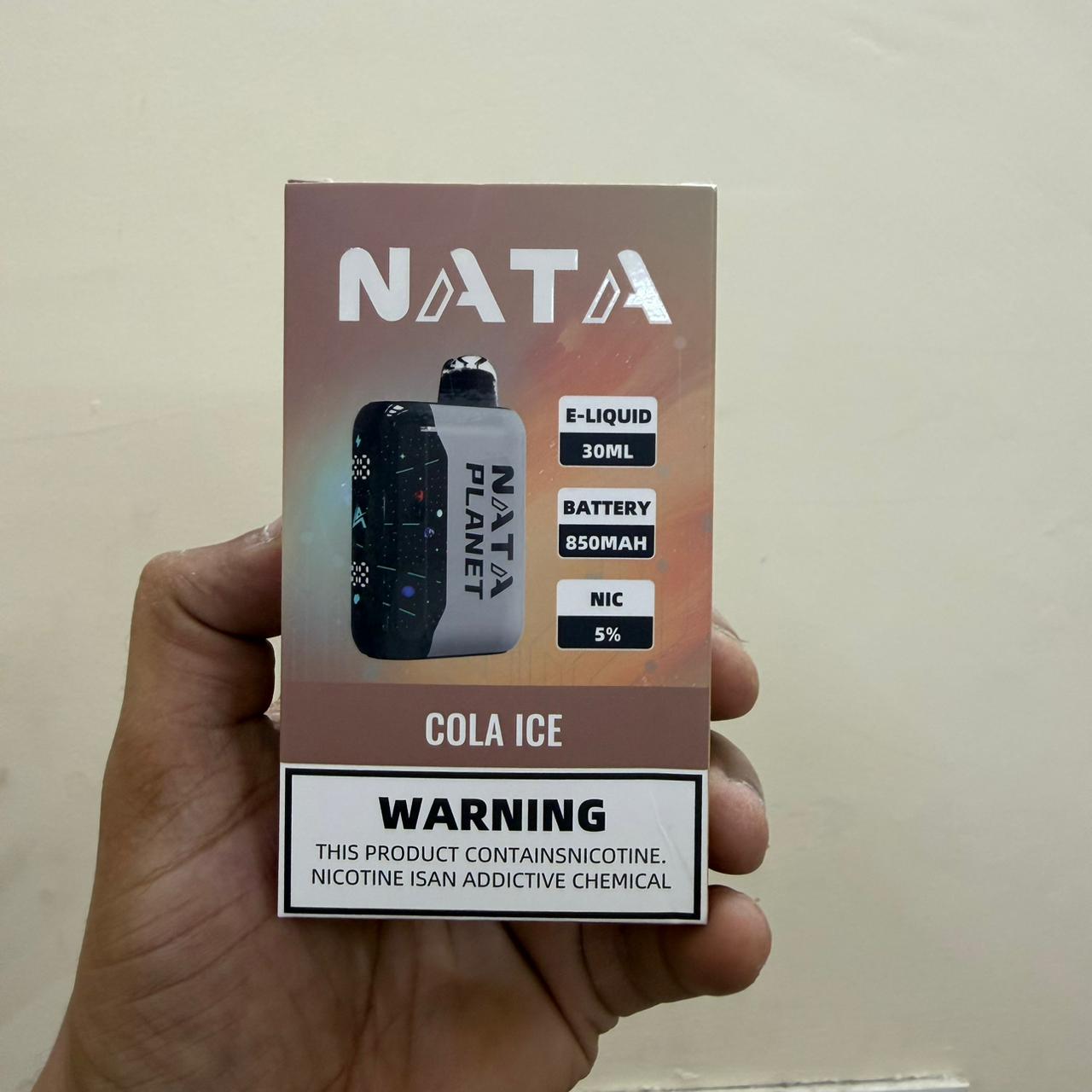 Nata Planet Rechargeable Vape Device with 5% Nic - 30,000 Puffs