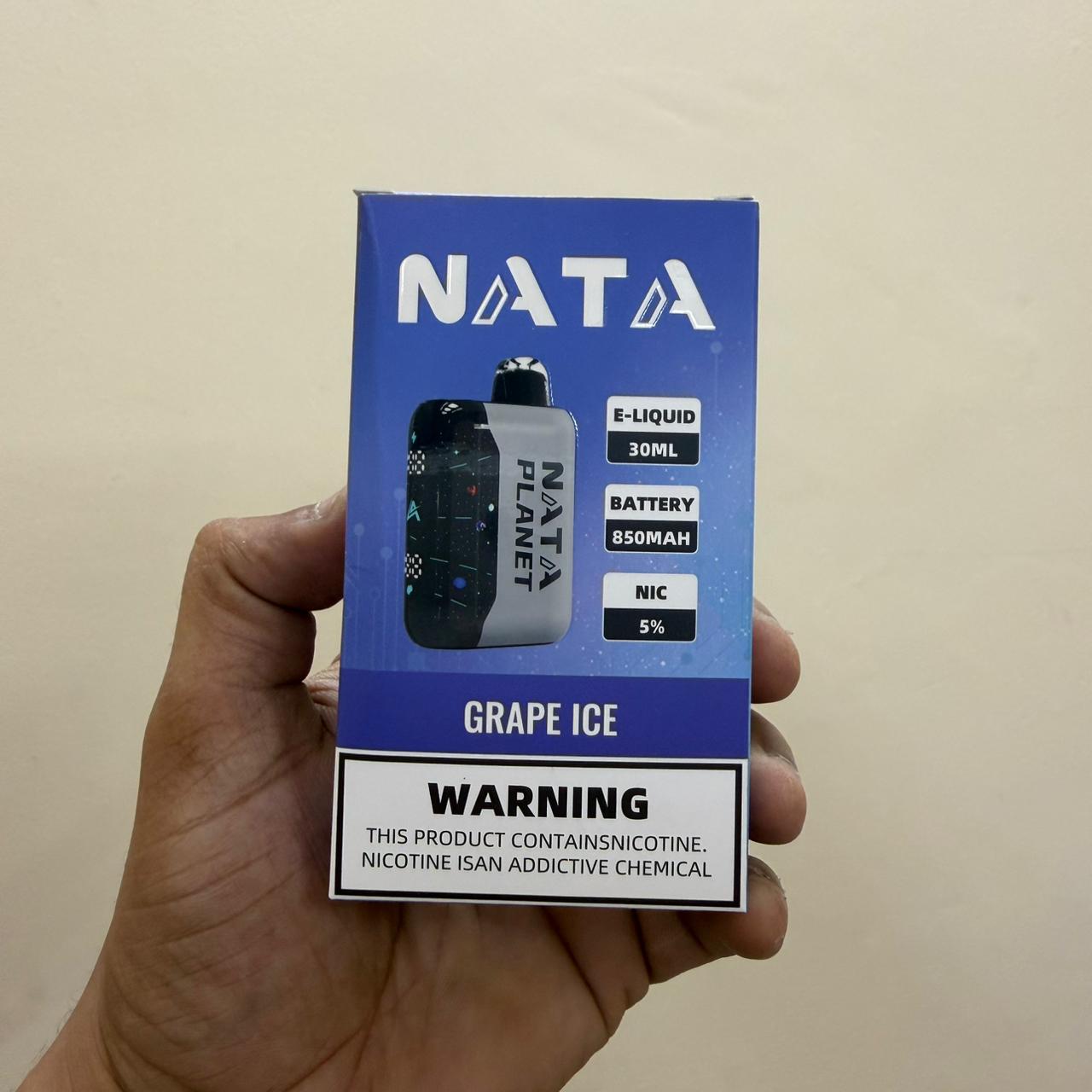 Nata Planet Rechargeable Vape Device with 5% Nic - 30,000 Puffs