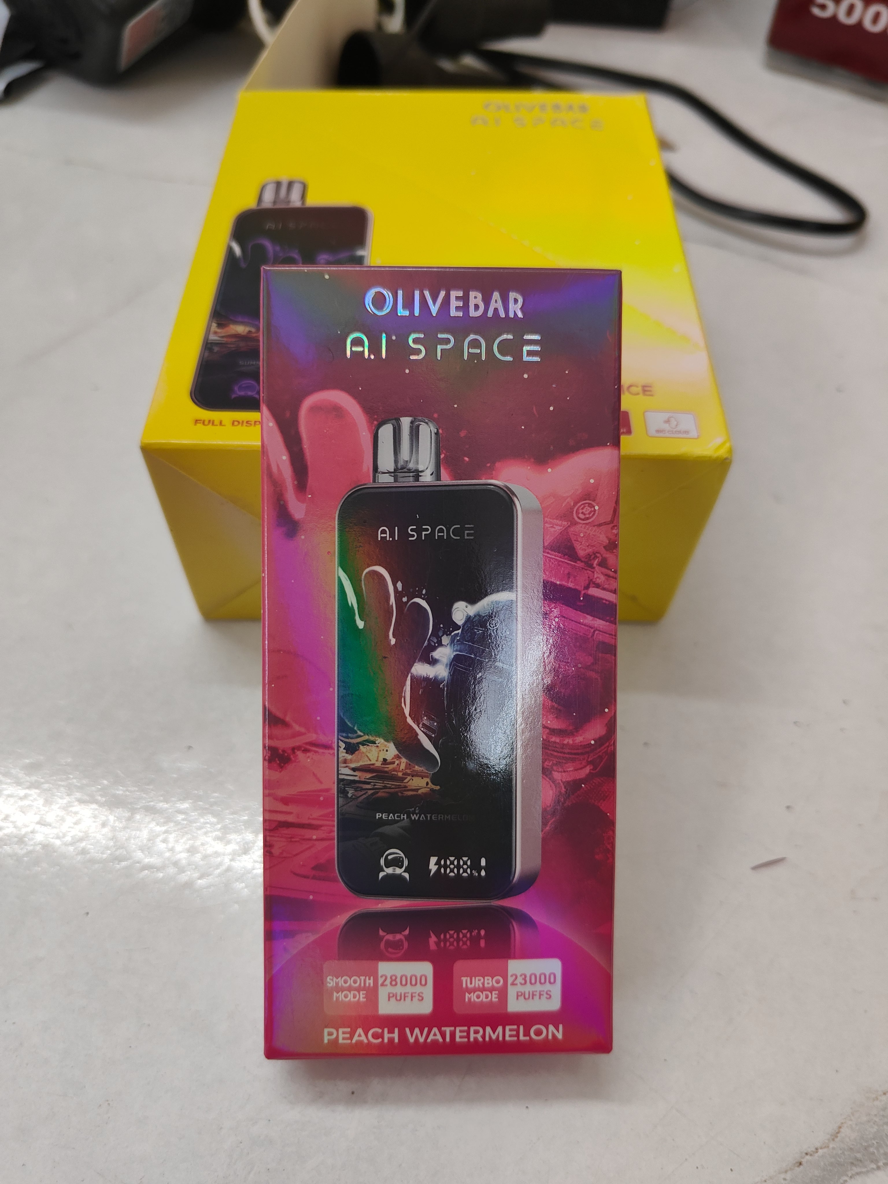 OLIVEBAR AI SPACE 28000 Puffs