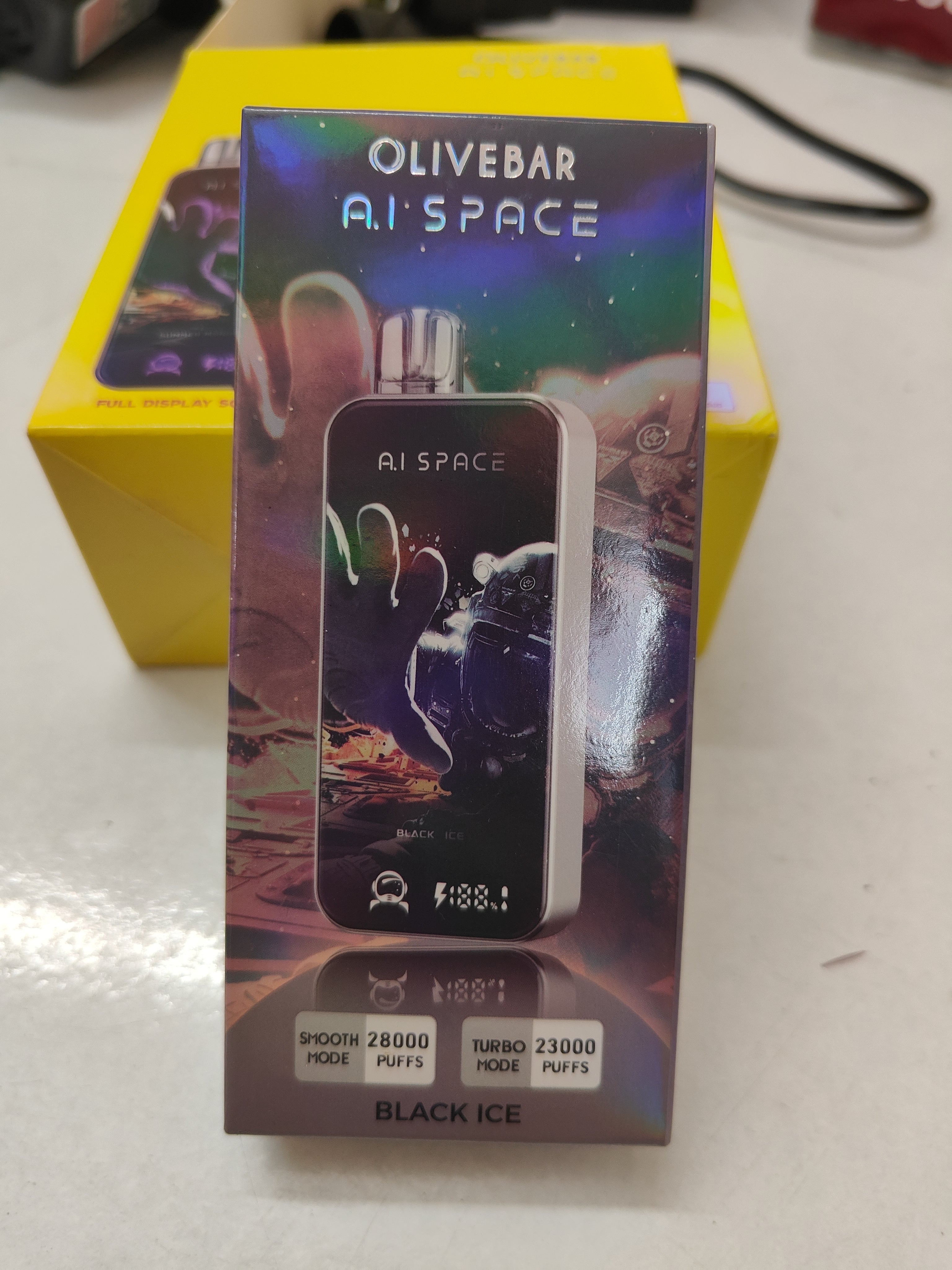 OLIVEBAR AI SPACE 28000 Puffs