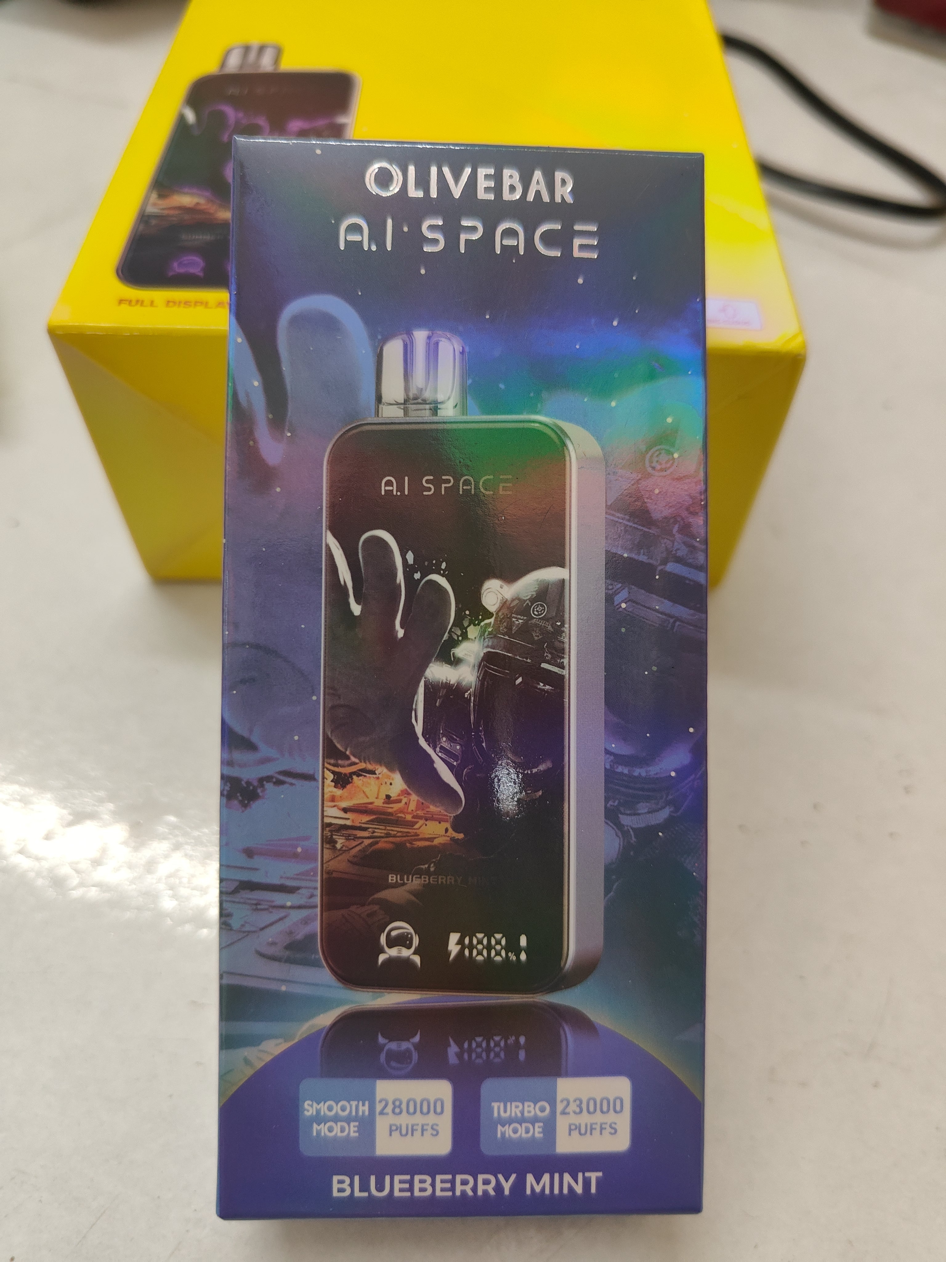 OLIVEBAR AI SPACE 28000 Puffs