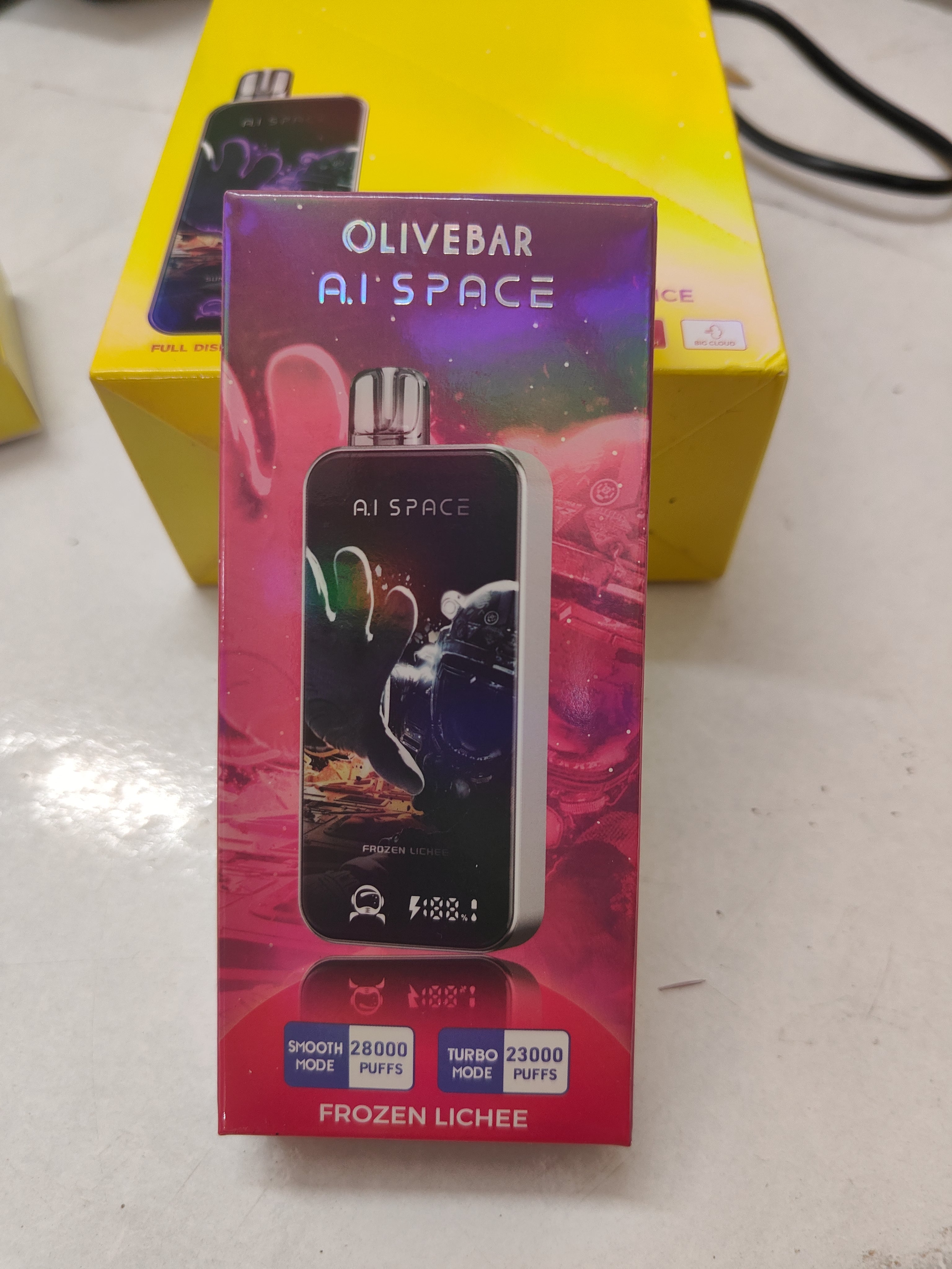 OLIVEBAR AI SPACE 28000 Puffs