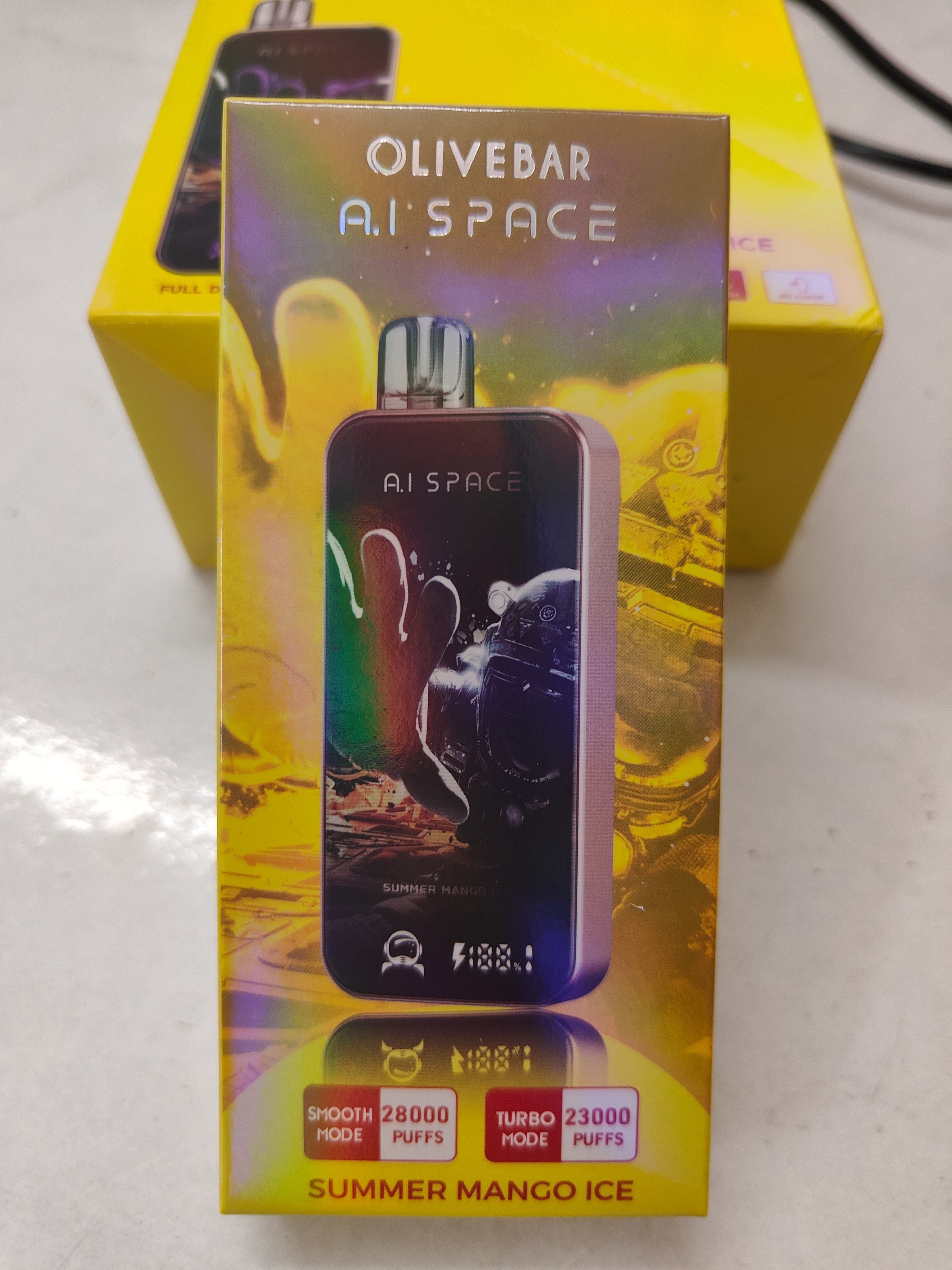 OLIVEBAR AI SPACE 28000 Puffs