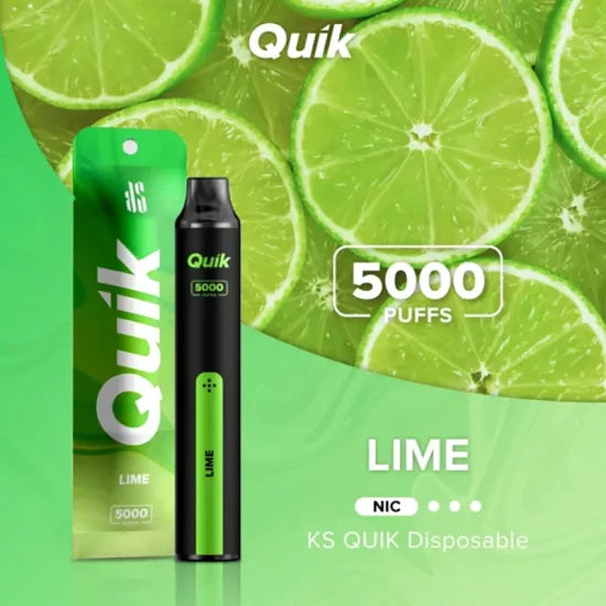 Quik Easy Refillable Vape with Type C Charging - 5000 Puffs-(Without Box)