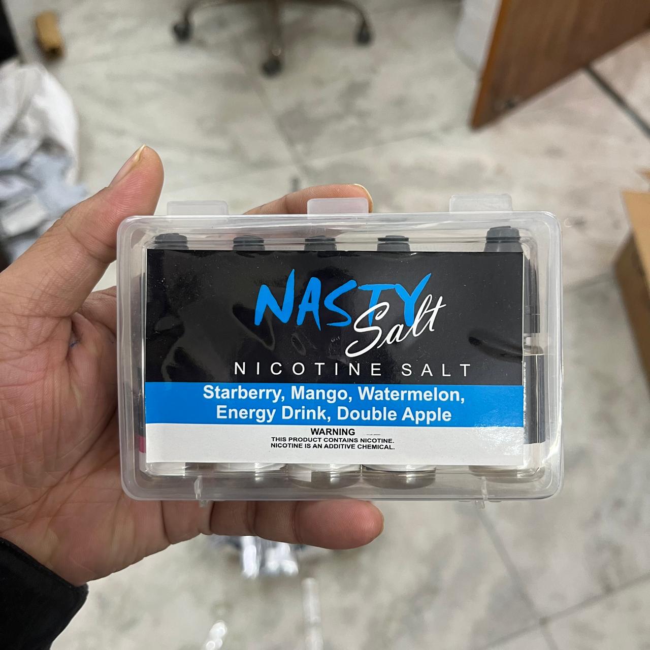 Nasty Salt Flavor E-Liquid Juice 10ml - Pack of 5