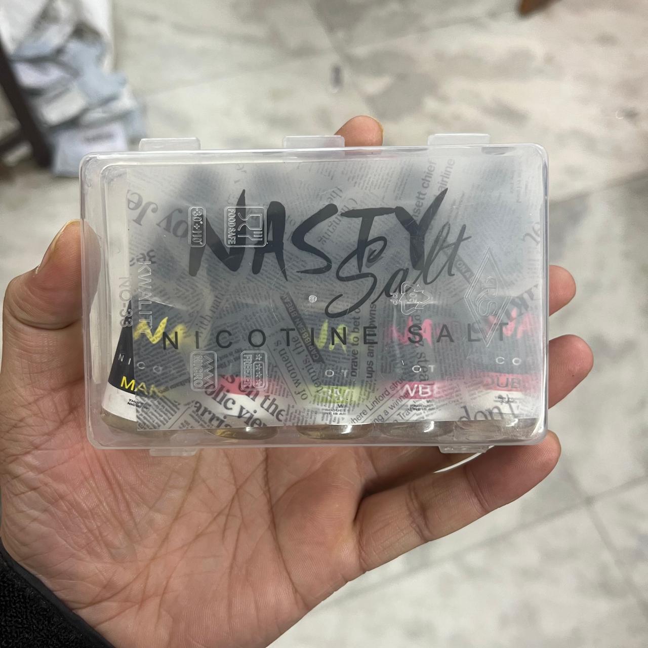 Nasty Salt Flavor E-Liquid Juice 10ml - Pack of 5
