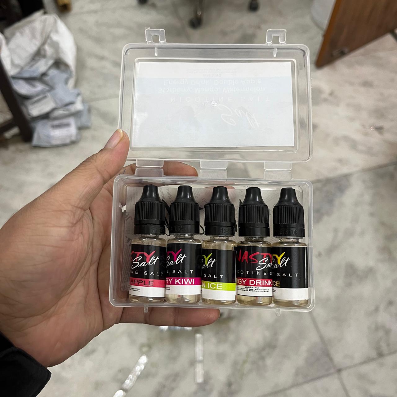 Nasty Salt Flavor E-Liquid Juice 10ml - Pack of 5