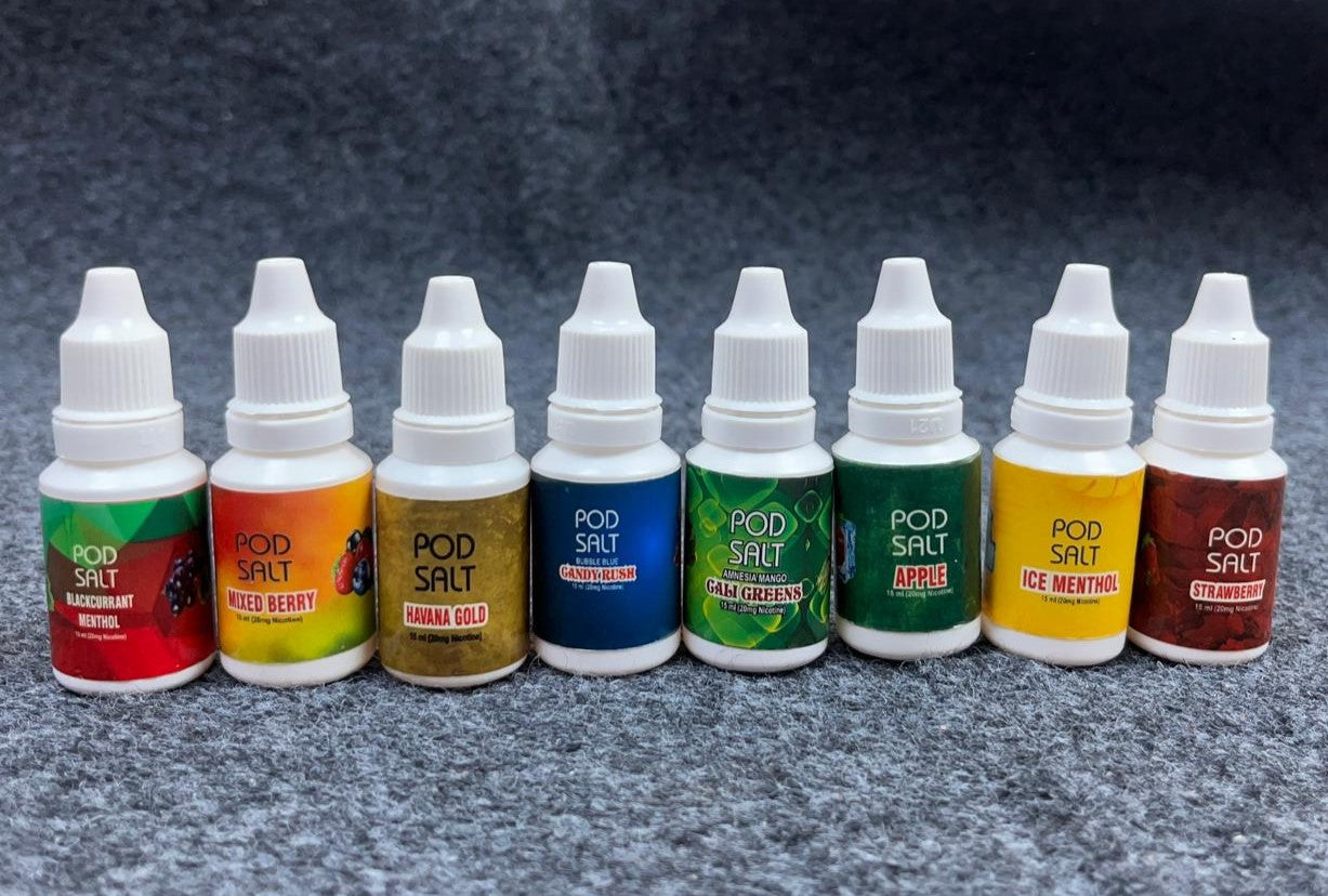 Pod Salt Flavour Nic Juice 15ml - 20mg Nic