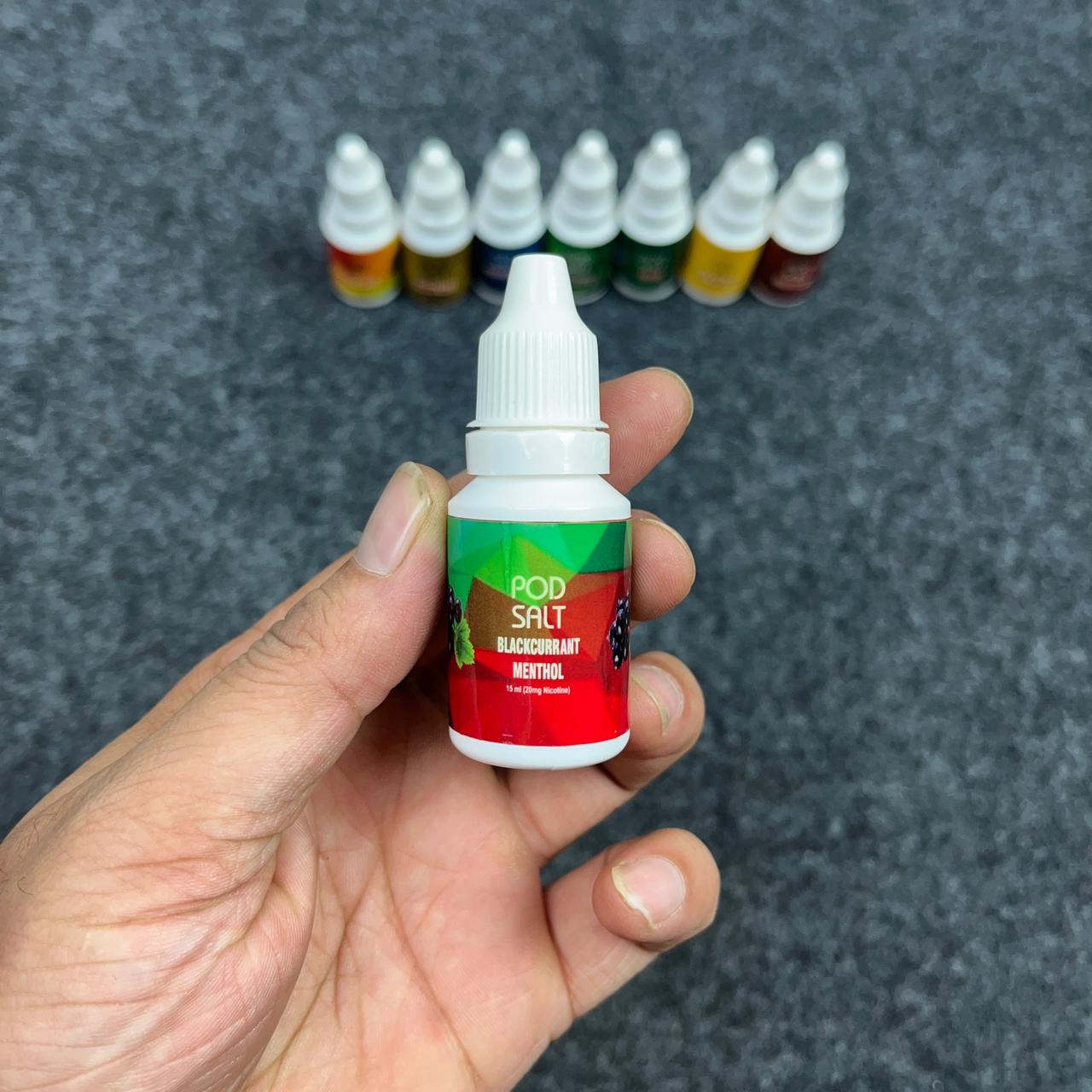 Pod Salt Flavour Nic Juice 15ml - 20mg Nic