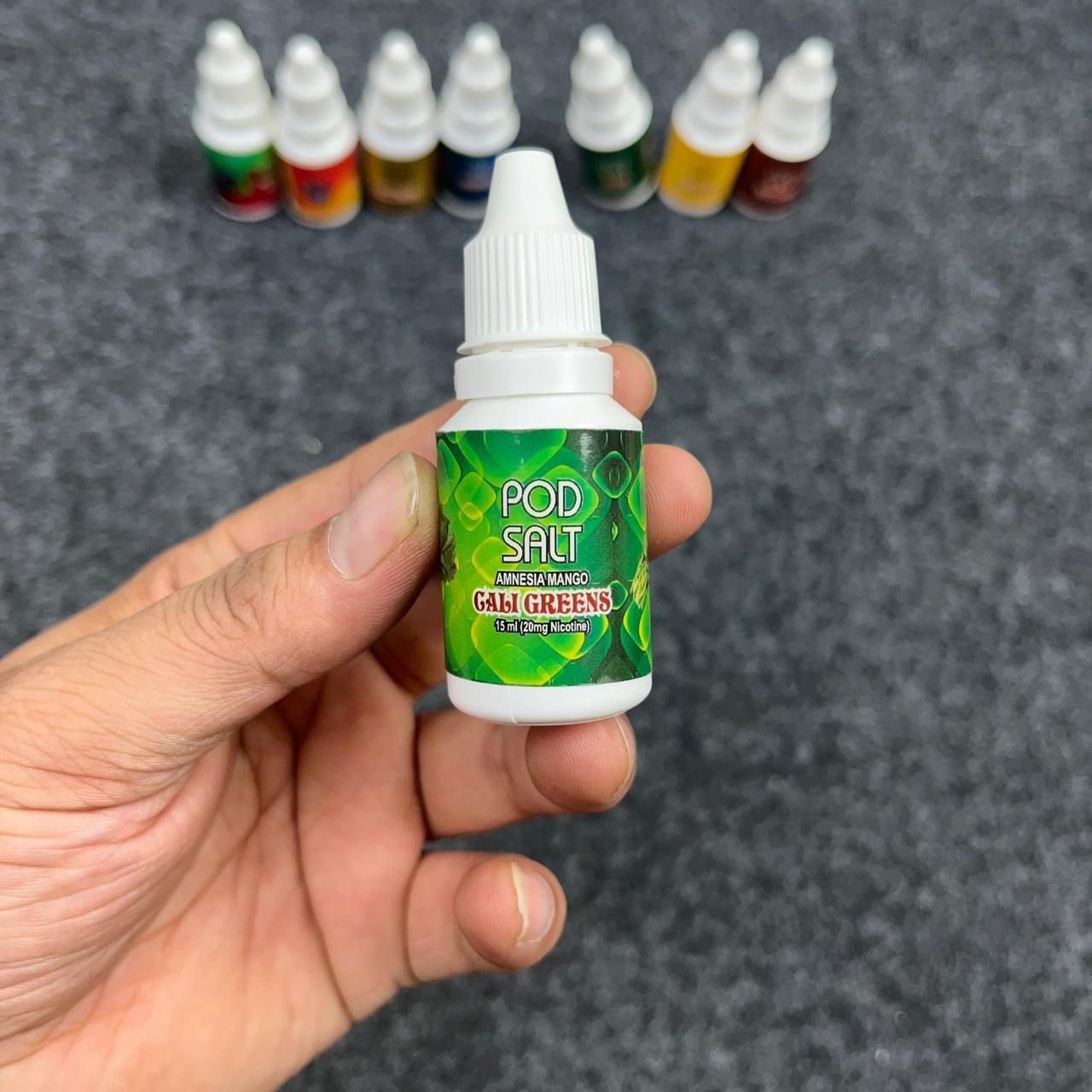 Pod Salt Flavour Nic Juice 15ml - 20mg Nic