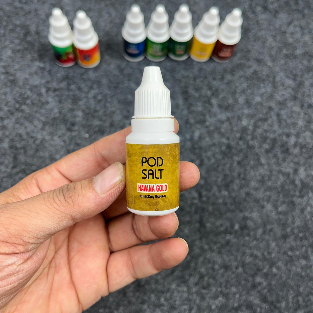 Pod Salt Flavour Nic Juice 15ml - 20mg Nic