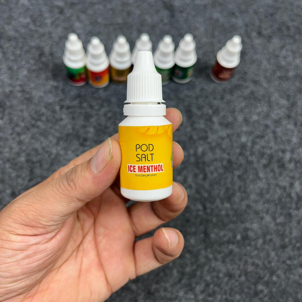 Pod Salt Flavour Nic Juice 15ml - 20mg Nic