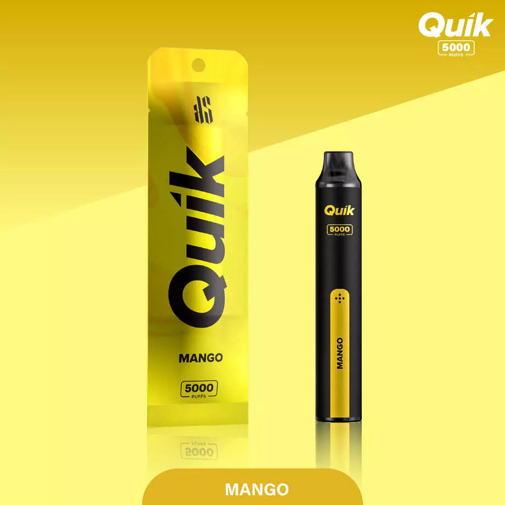 Quik Easy Refillable Vape with Type C Charging - 5000 Puffs-(Without Box)