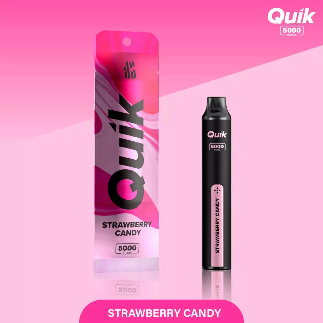 Quik Easy Refillable Vape with Type C Charging - 5000 Puffs-(Without Box)