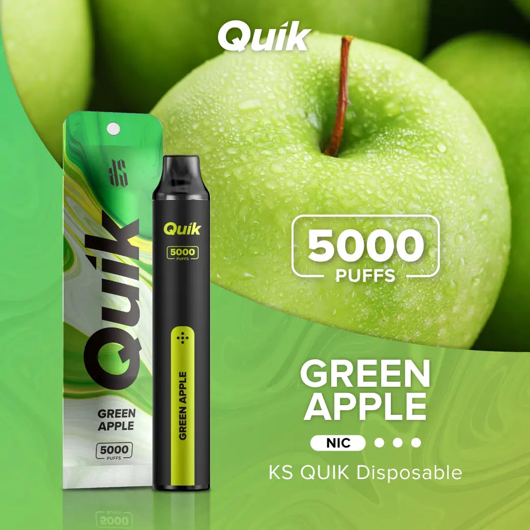 Quik Easy Refillable Vape with Type C Charging - 5000 Puffs-(Without Box)