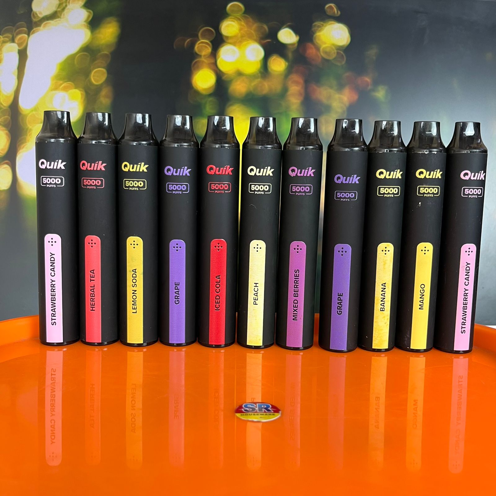 Quik Easy Refillable Vape with Type C Charging - 5000 Puffs