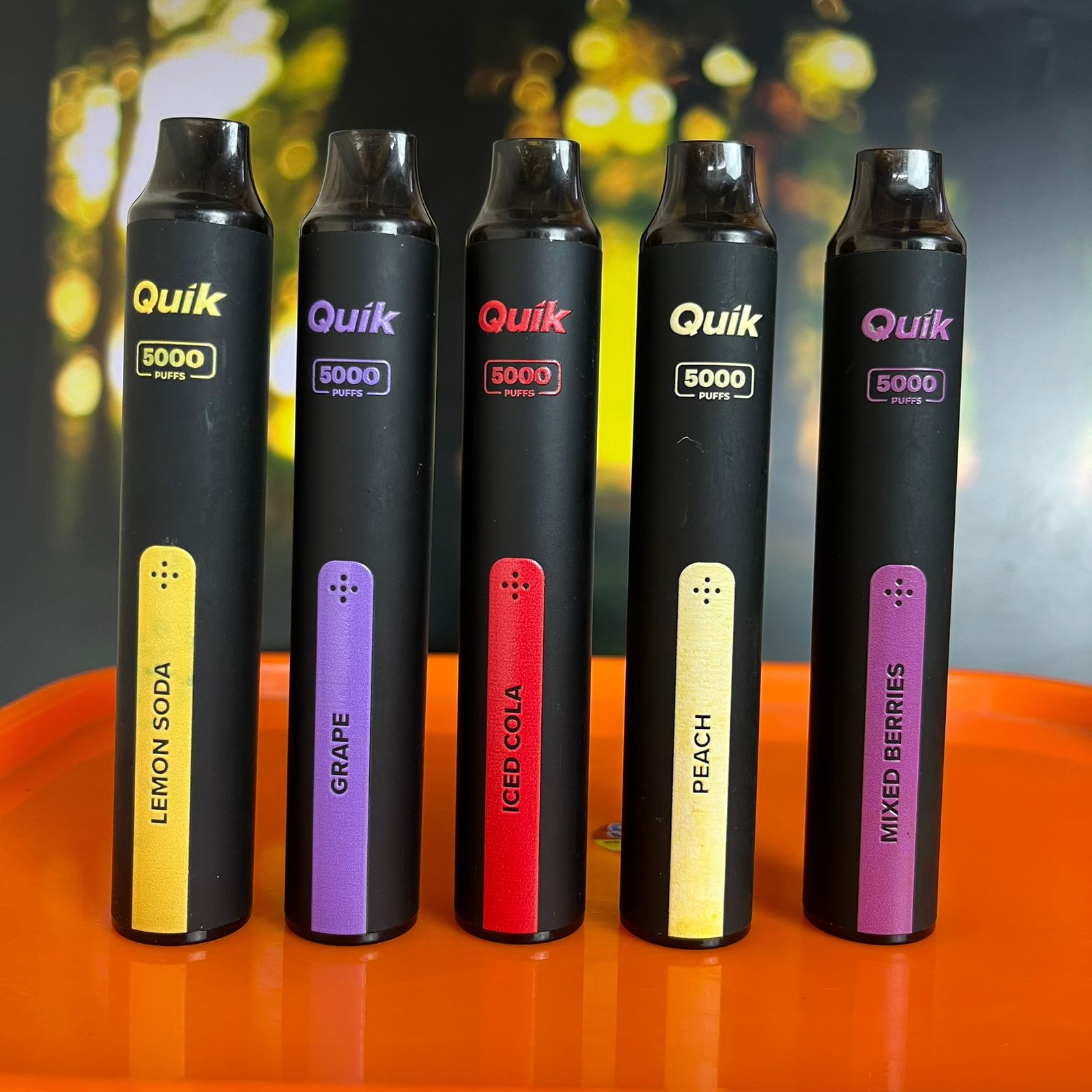 Quik Easy Refillable Vape with Type C Charging - 5000 Puffs-(Without Box)