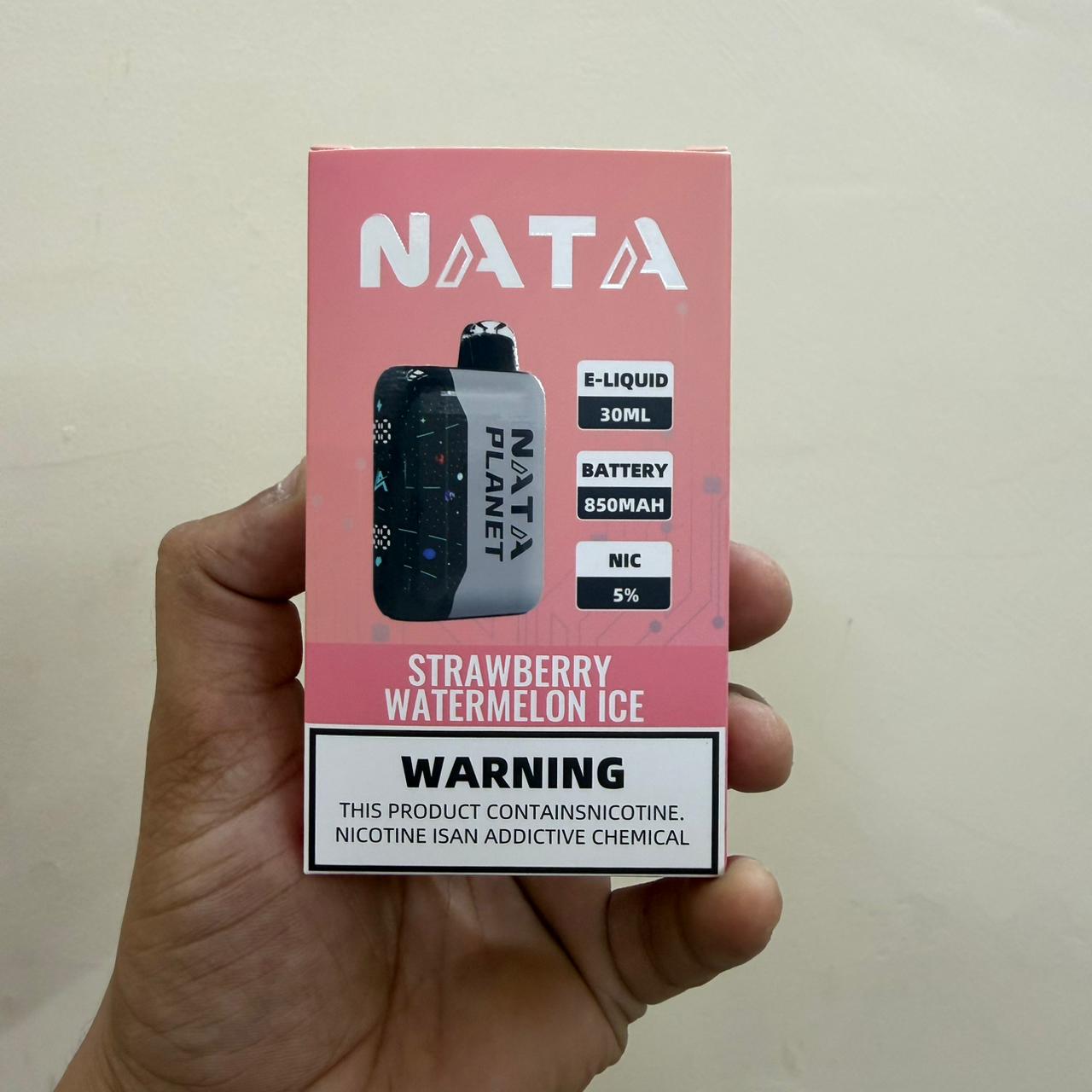 Nata Planet Rechargeable Vape Device with 5% Nic - 30,000 Puffs