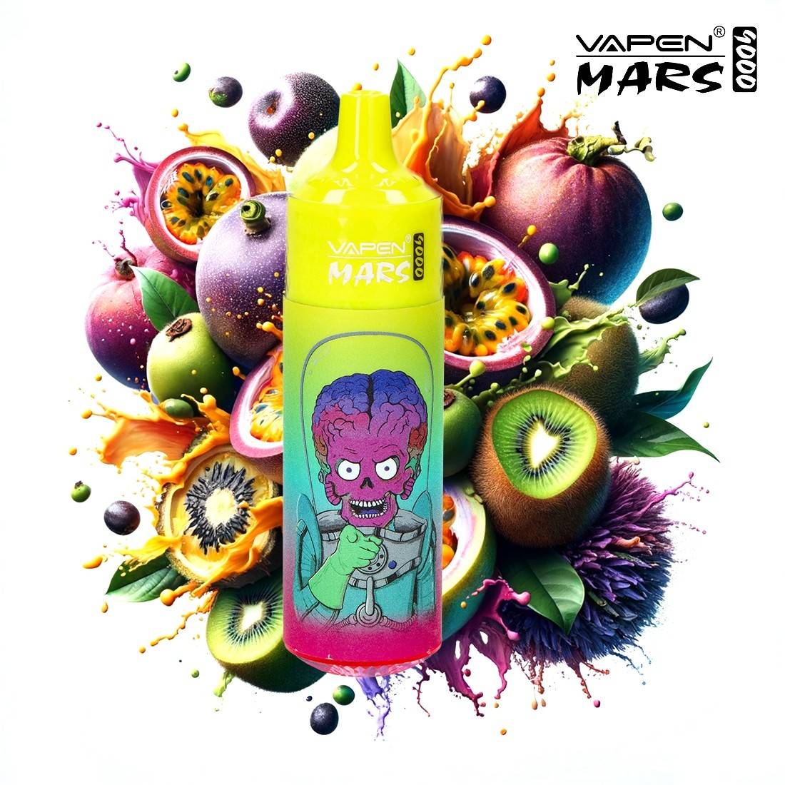 VAPEN Mars 9000 Puffs Kiwi Passion Fruit Guava