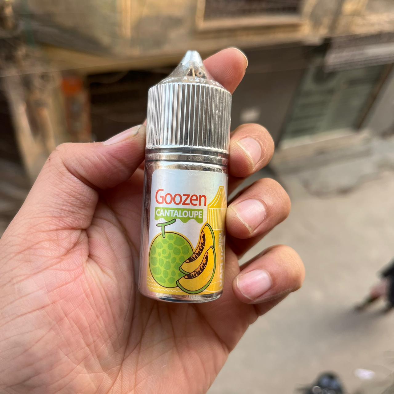 Vaplucky Goozen Imported Nicotine Liquid Flavour Juice 30ml - Cantaloupe