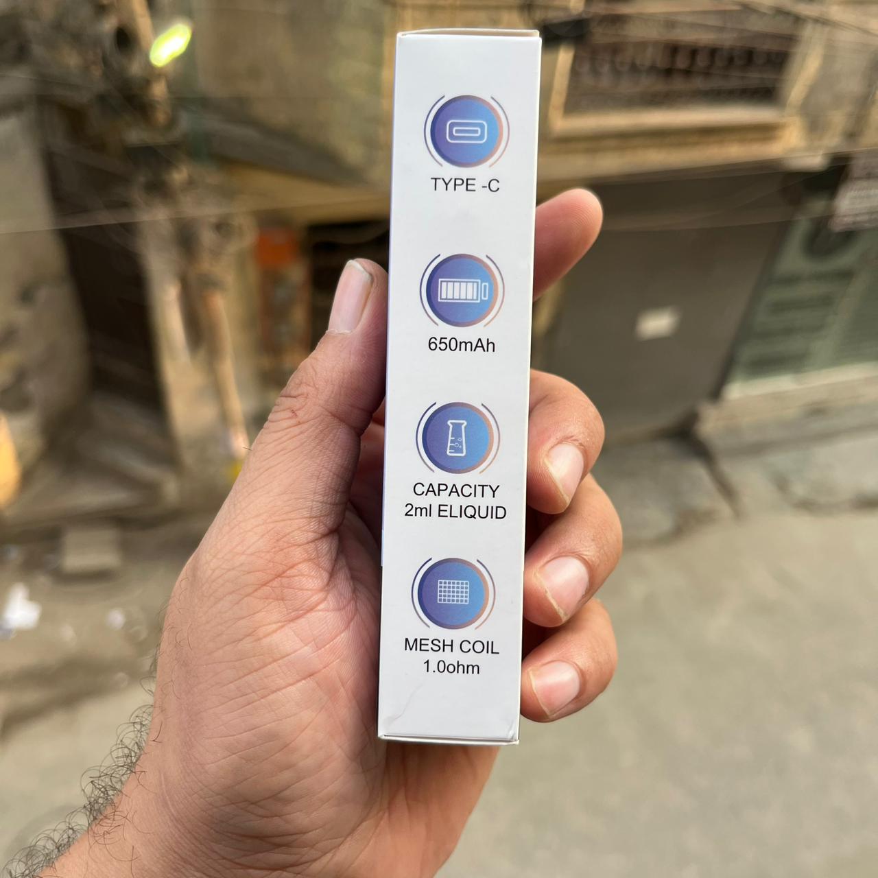 Vaplucky Refillable Vape Device Kit with Free Extra 3 Pods