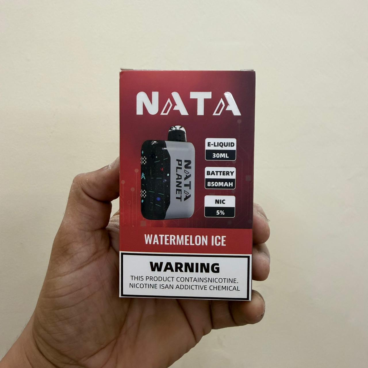 Nata Planet Rechargeable Vape Device with 5% Nic - 30,000 Puffs