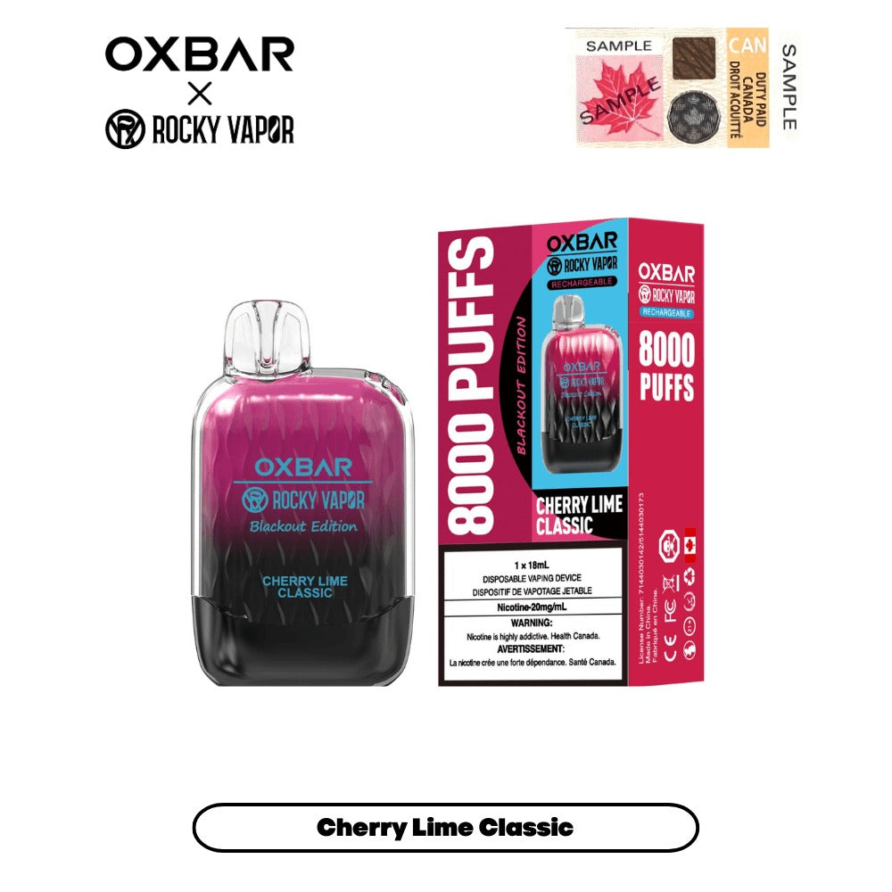 OXBAR G 8000 PUFFS