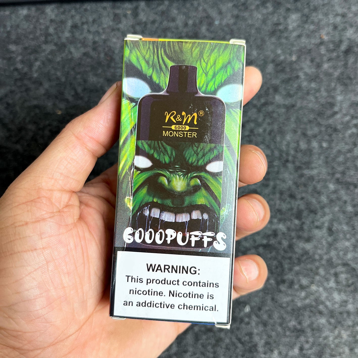 R&M MONSTER Disposable Vape - 6000 Puffs