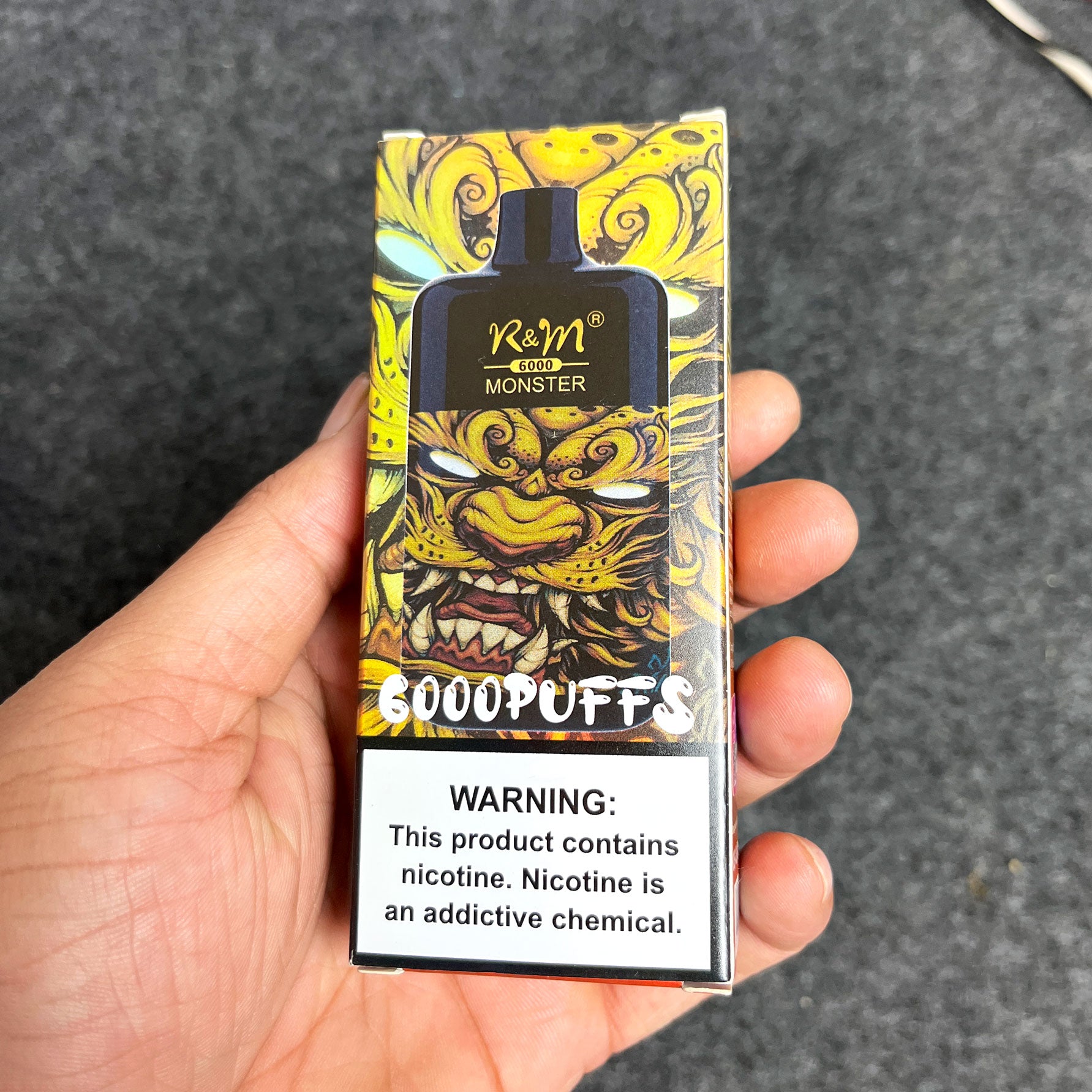 R&M MONSTER Disposable Vape - 6000 Puffs