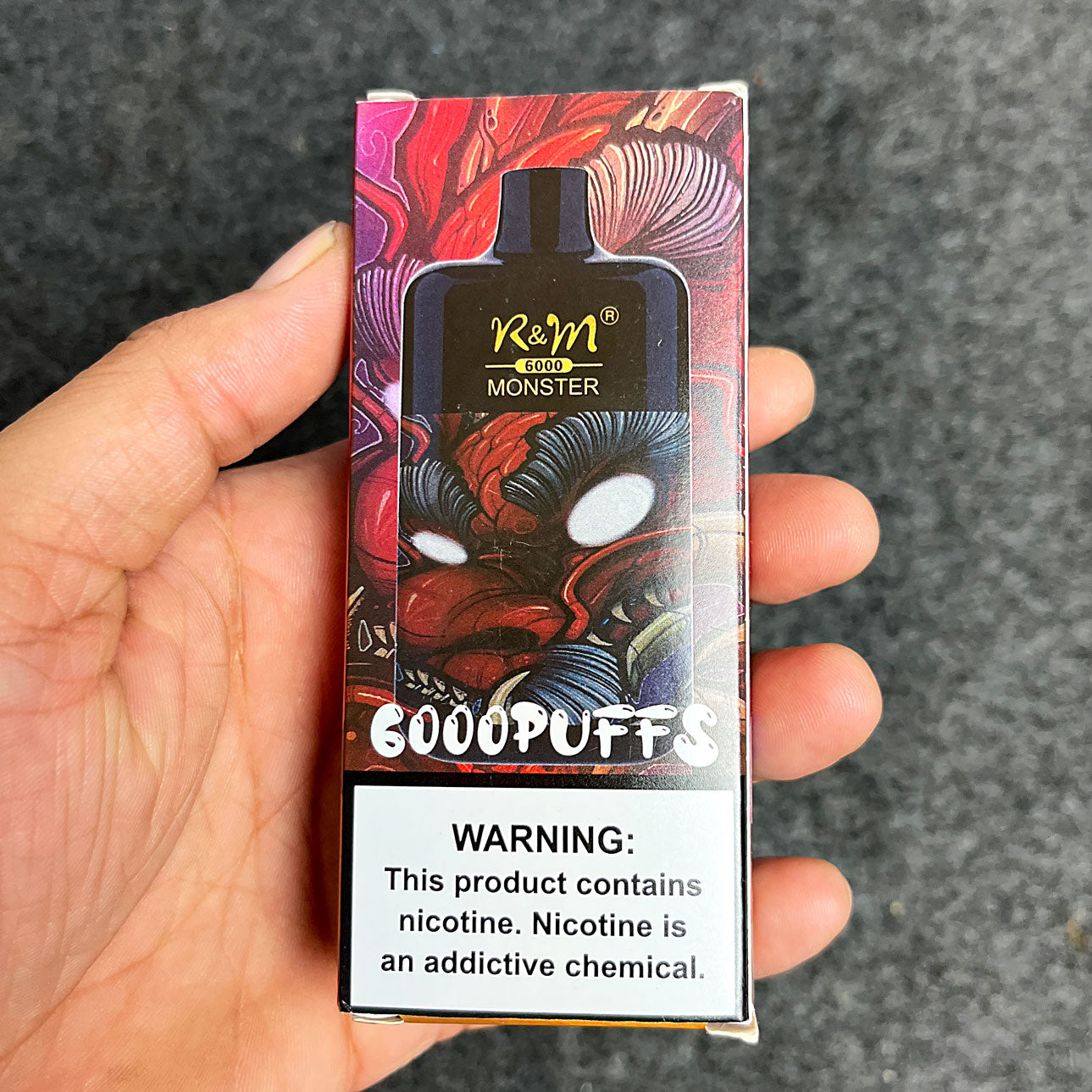 R&M MONSTER Disposable Vape - 6000 Puffs