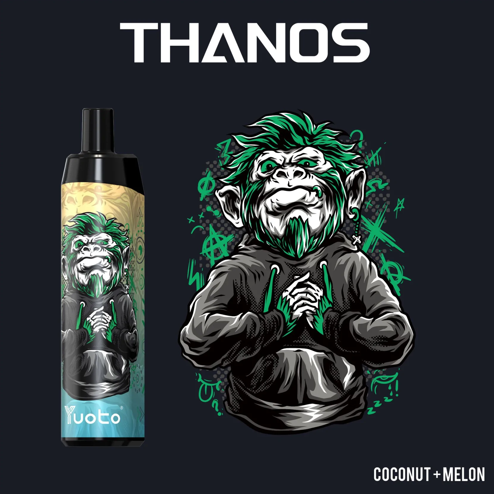 YUOTO THANOS Disposable Vape 5000 Puffs