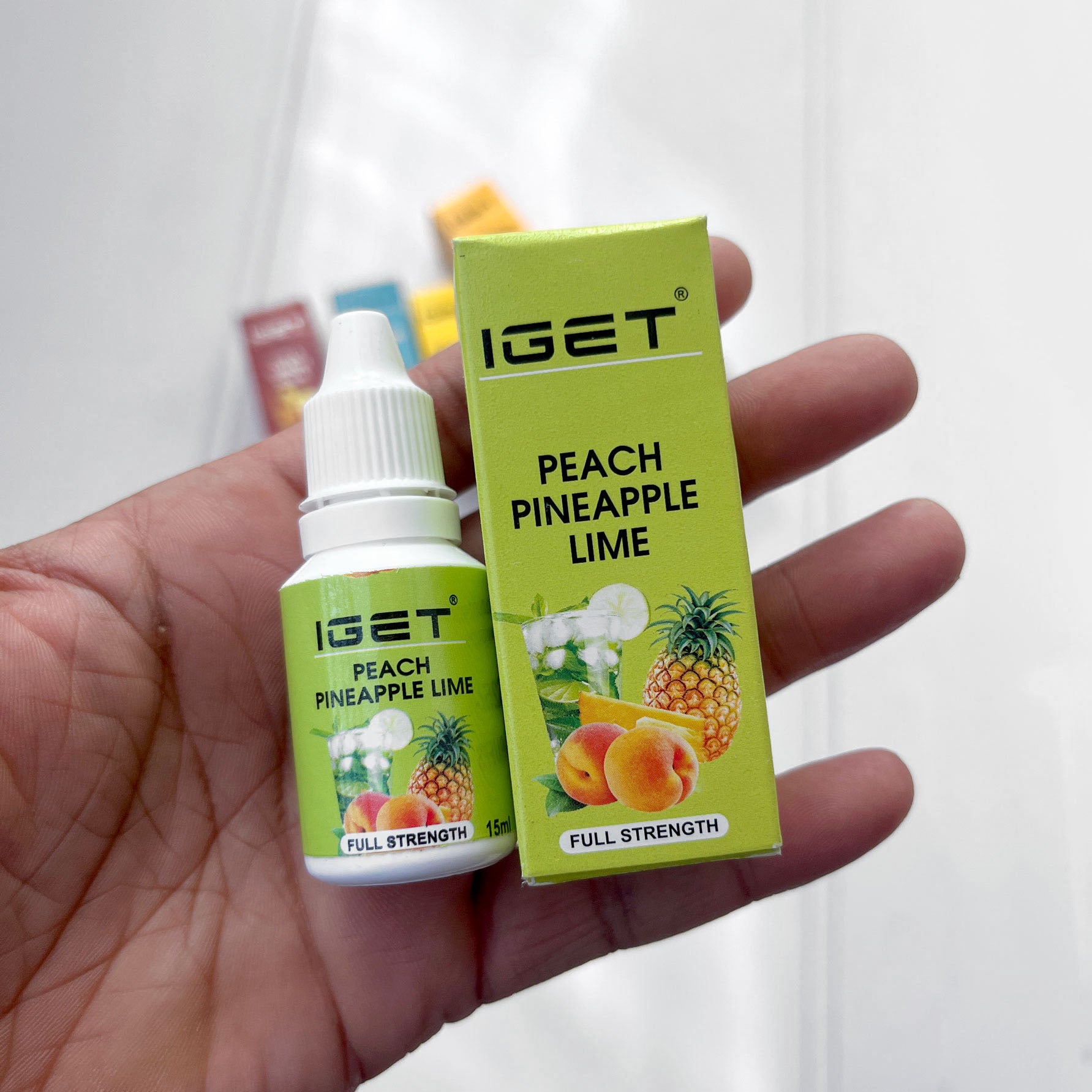 iGet Nicotine Flavour Juice - 4mg Nic