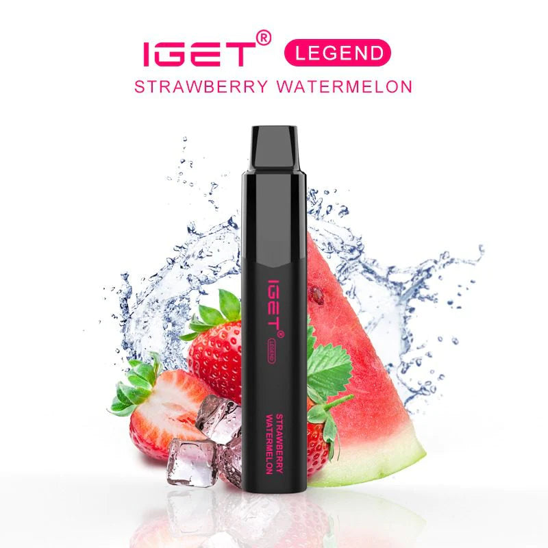 IGET Legend - Strawberry Watermelon 4000Puffs-(Without Box)