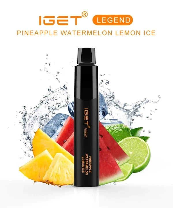 IGET Legend - Pineapple Watermelon Lemon Ice 4000Puffs